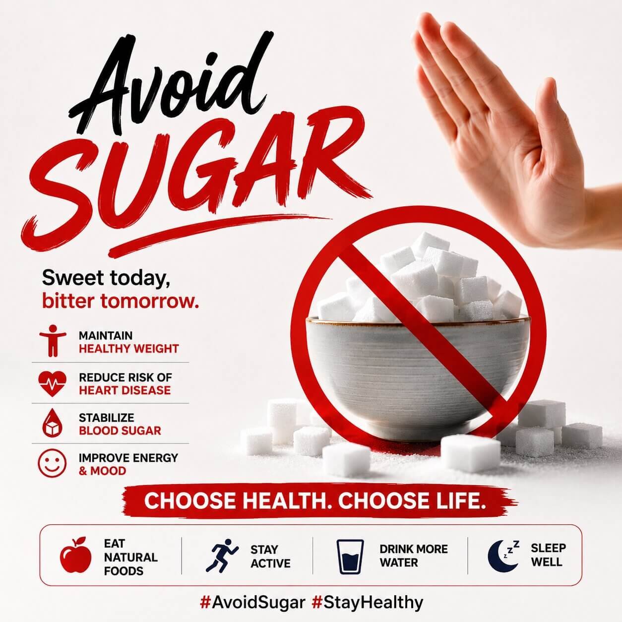 Avoid Sugar